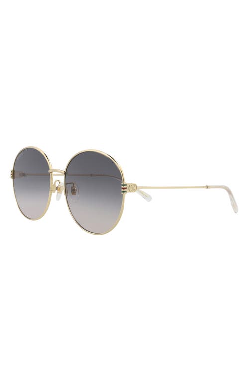 Gucci 60mm Round Sunglasses In Multi
