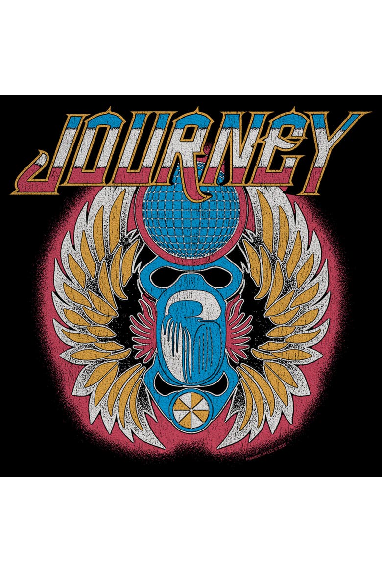 Men's Journey Freedom Symbol  Graphic T-Shirt, Alternate, color, Black
