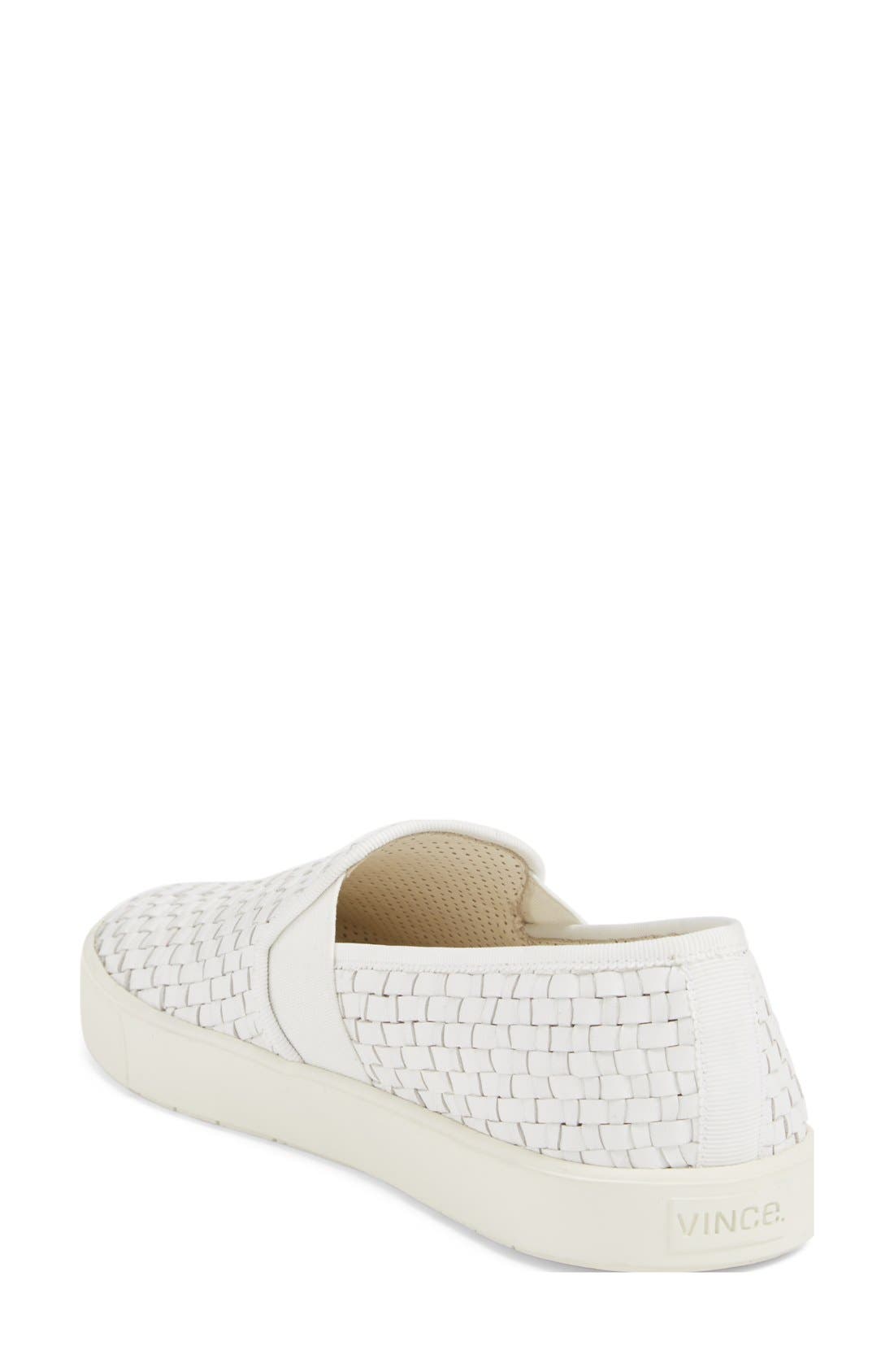 'Preston' Slip-On Sneaker, Alternate, color, BONE