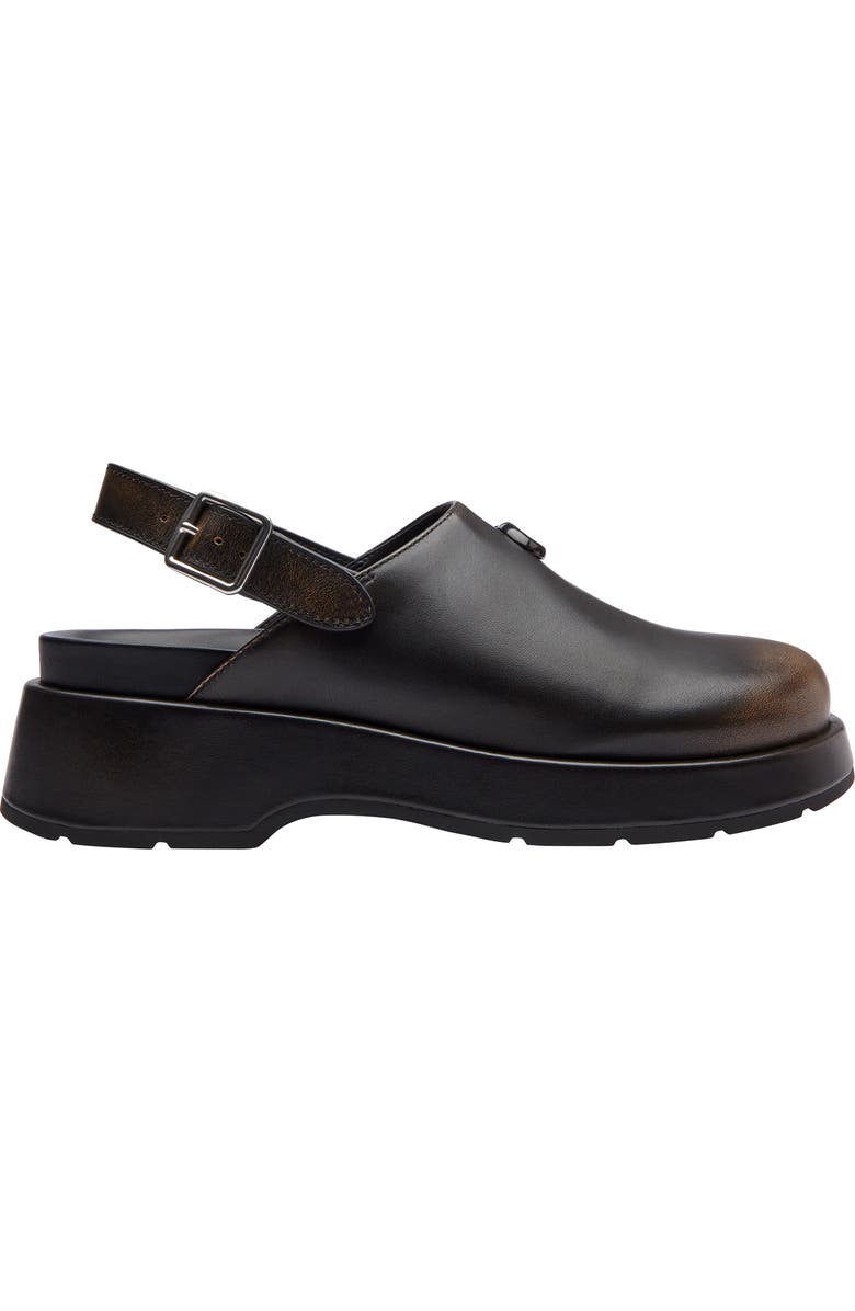 COACH Sculpted C Loved Slingback Platform Clog, Alternate, color, Black