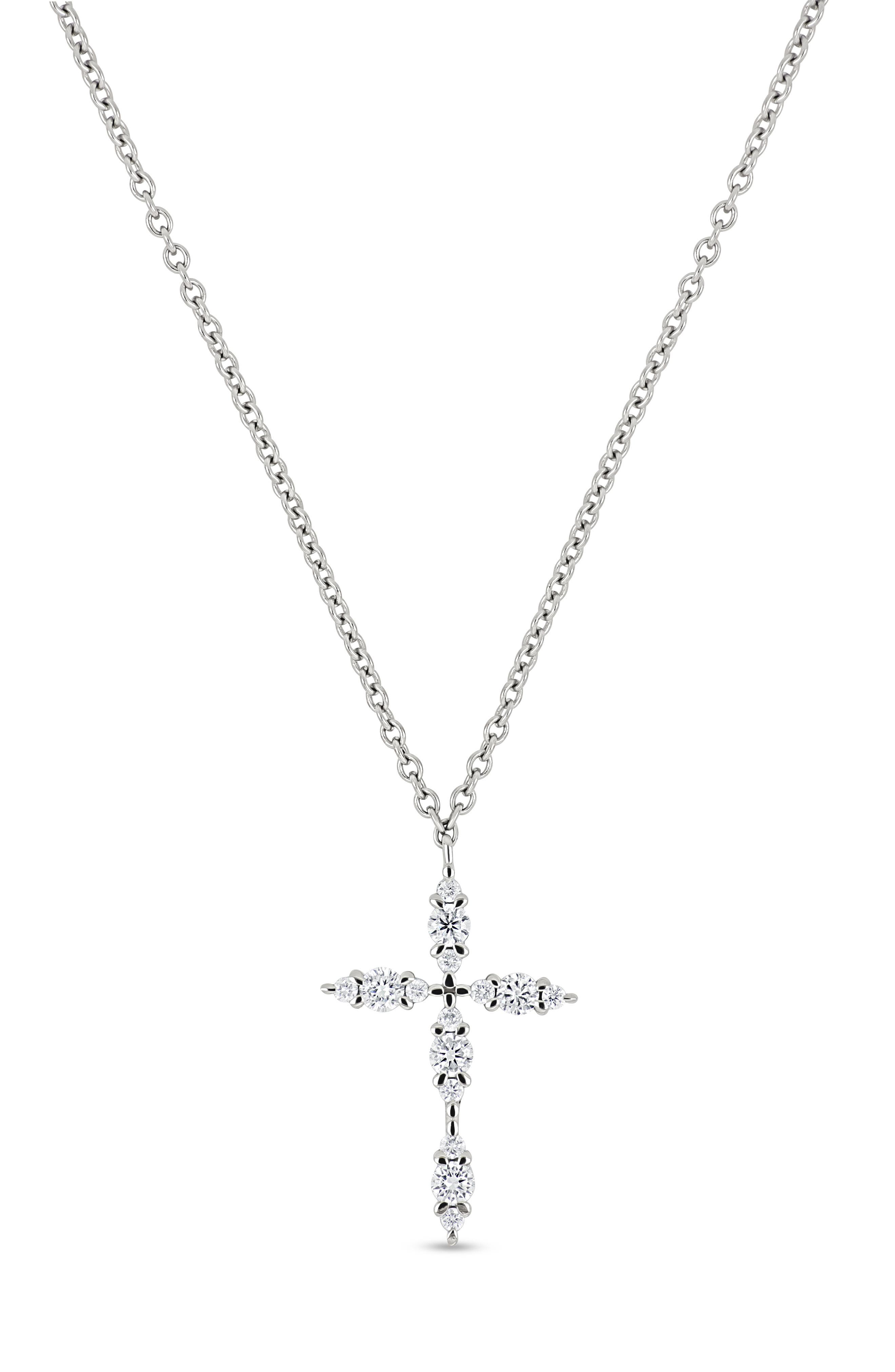 Bony Levy Liora Diamond Cross Pendant Necklace