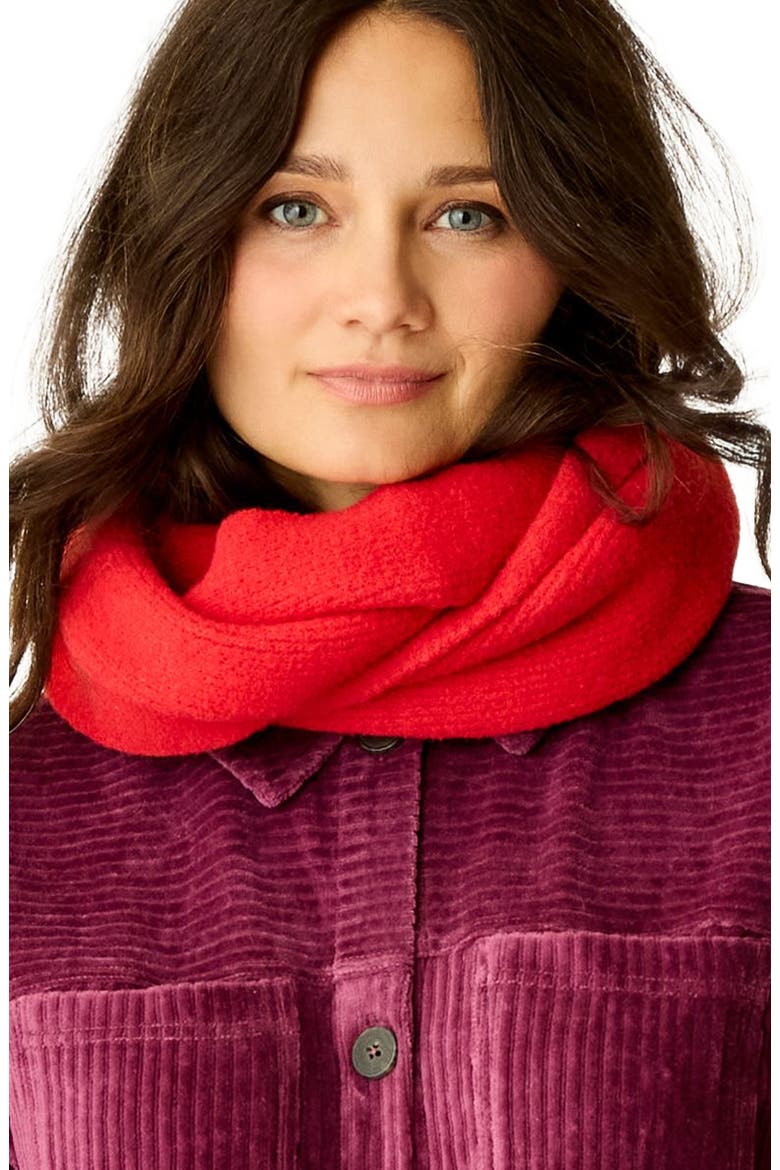 Margot Scarf, Alternate, color, Poinsettia