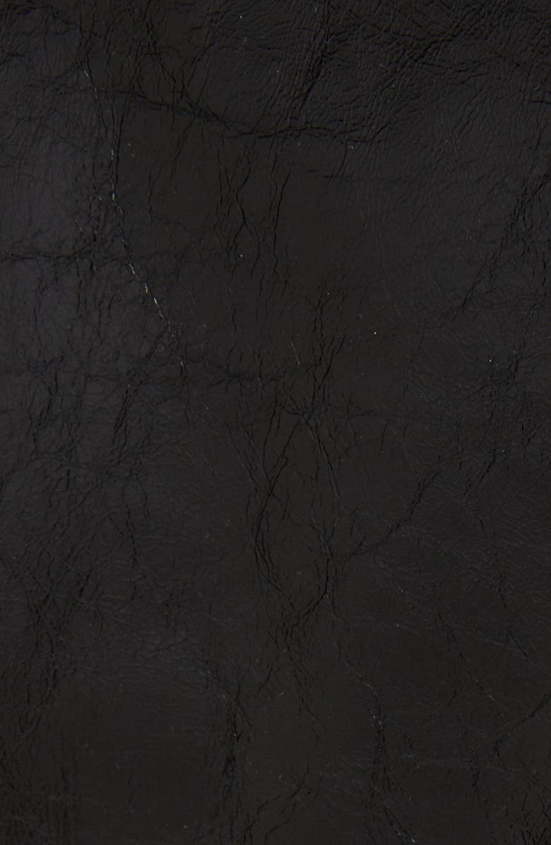 Givenchy Studded Crop Leather Biker Jacket, Alternate, color, 