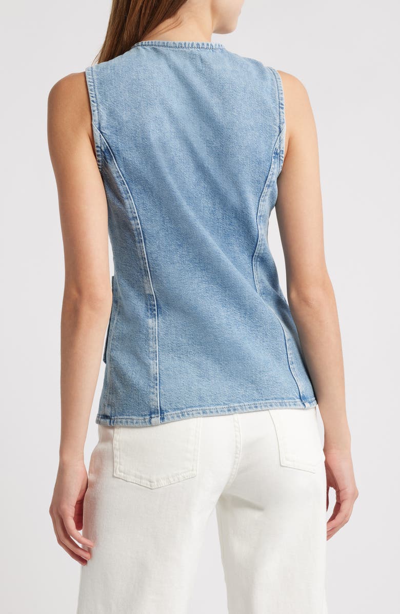 Rails Portola Denim Vest, Alternate, color,