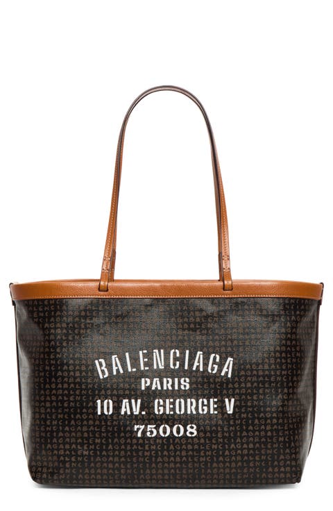 Medium Snob Coated Canvas Tote