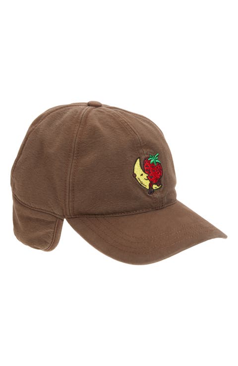Gender Inclusive Logo Embroidered Trapper Cap