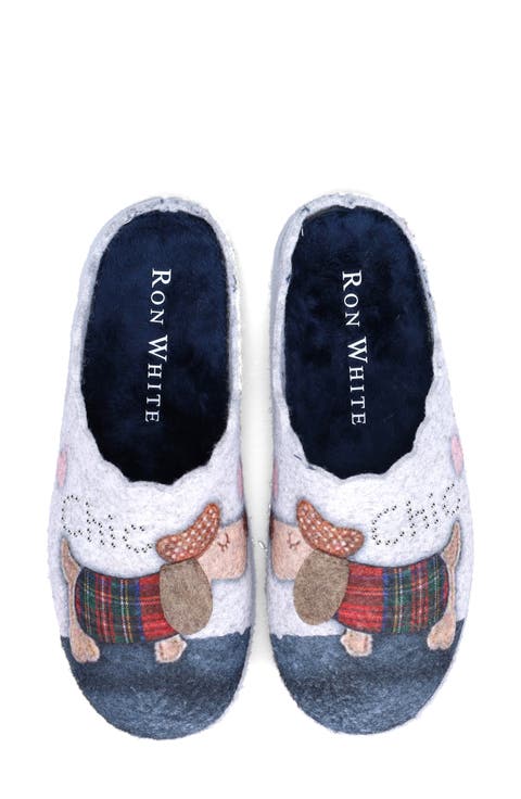 Lupin Wool Felt Slipper (Women)