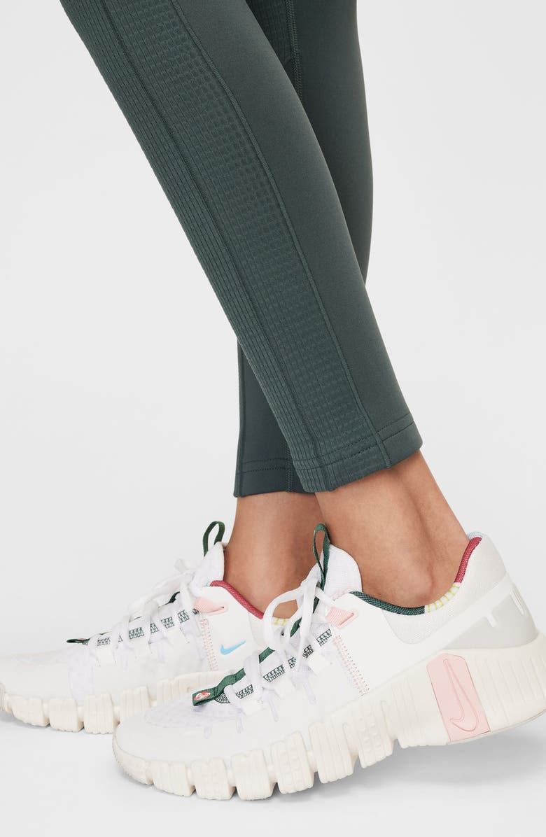 Nike Kids' Therma-FIT Sport Leggings, Alternate, color, Vintage Green/ Oil Green