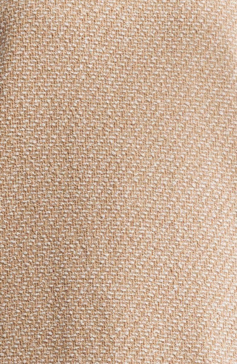 rag & bone Frances Sleeveless Tweed Dress, Alternate, color, Beige