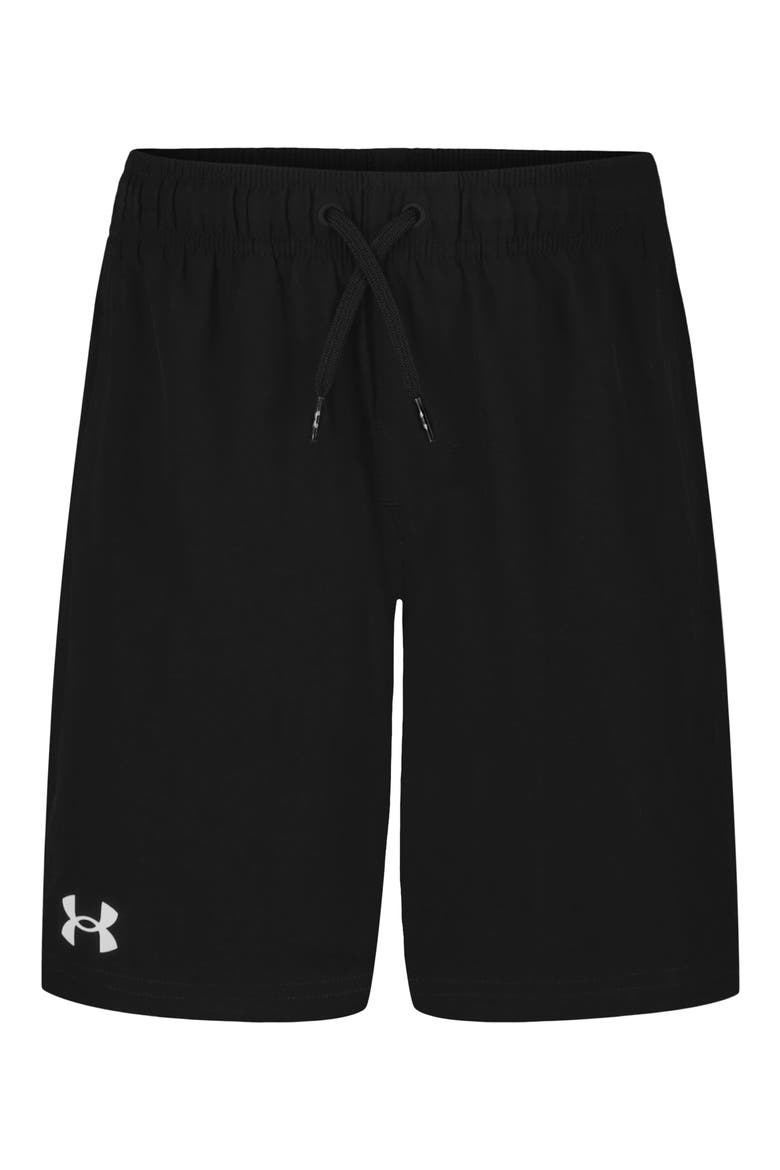 Kids' Compression Volley Swim Trunks, Main, color, BLACK