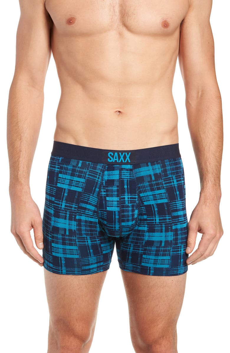 SAXX Vibe Plaid 2-Pack Boxer Briefs, Alternate, color,