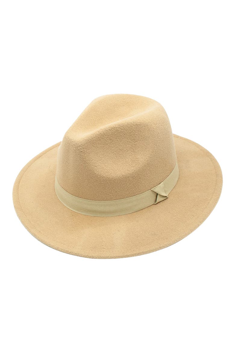 Sonja Felt Panama Hat, Main, color, BEIGE