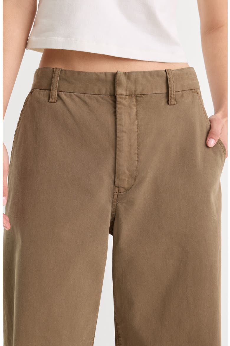 Low Slung Baggy Trousers, Alternate, color, TEA BARK