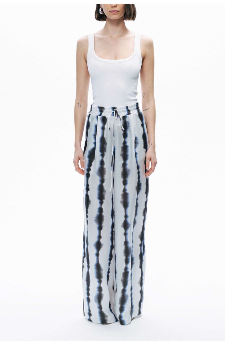 Nocturne Tie-Dye Patterned Pants, Alternate, color, 