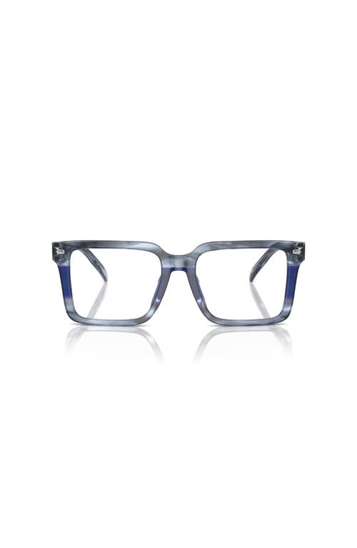 Michael Kors 54mm Square Optical Glasses In Blue