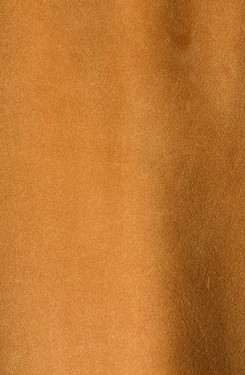 Bottega Veneta Suede Jacket, Alternate, color, 7004 Peanut Butter