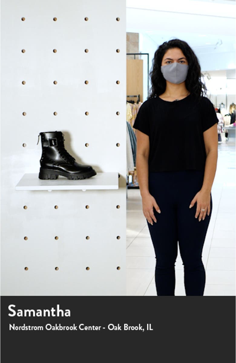 Lewis Stud Combat Boot, sales video thumbnail