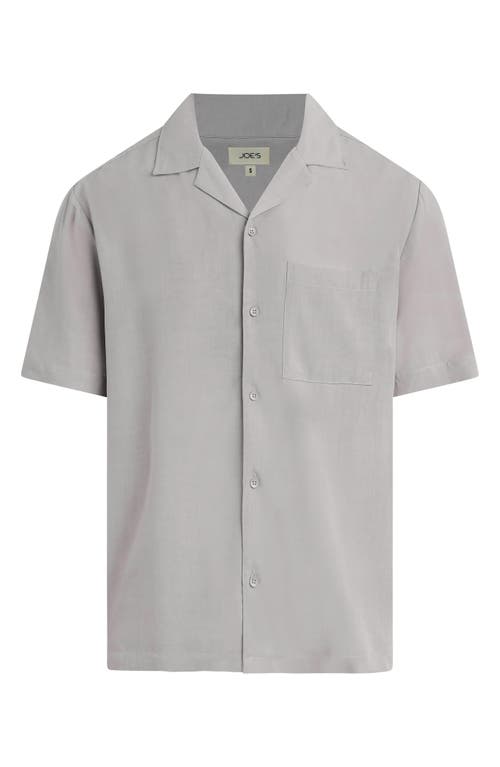 Joe's Viscose Camp Shirt In Stone