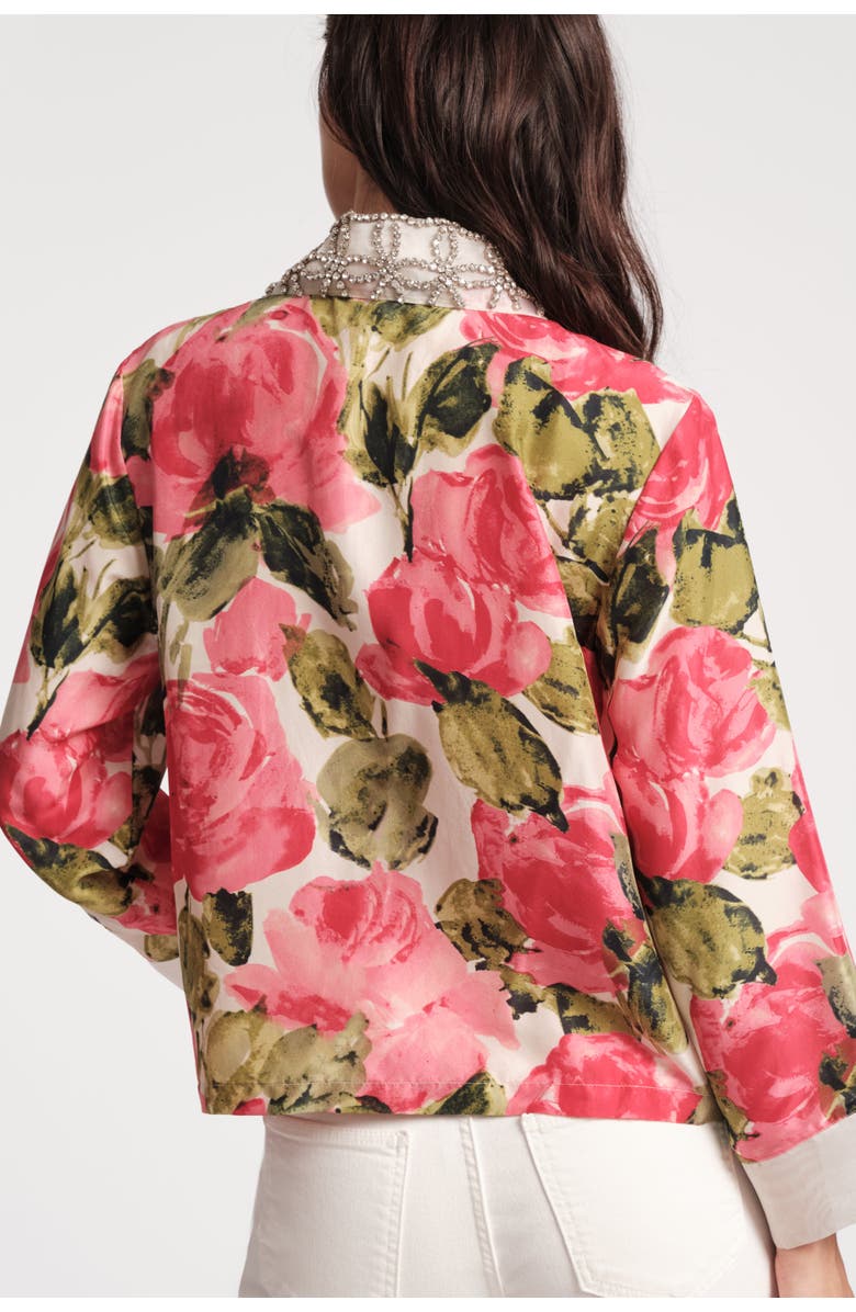Frances Valentine Gloria Top Pretty Peonies, Alternate, color, Pink/Multi