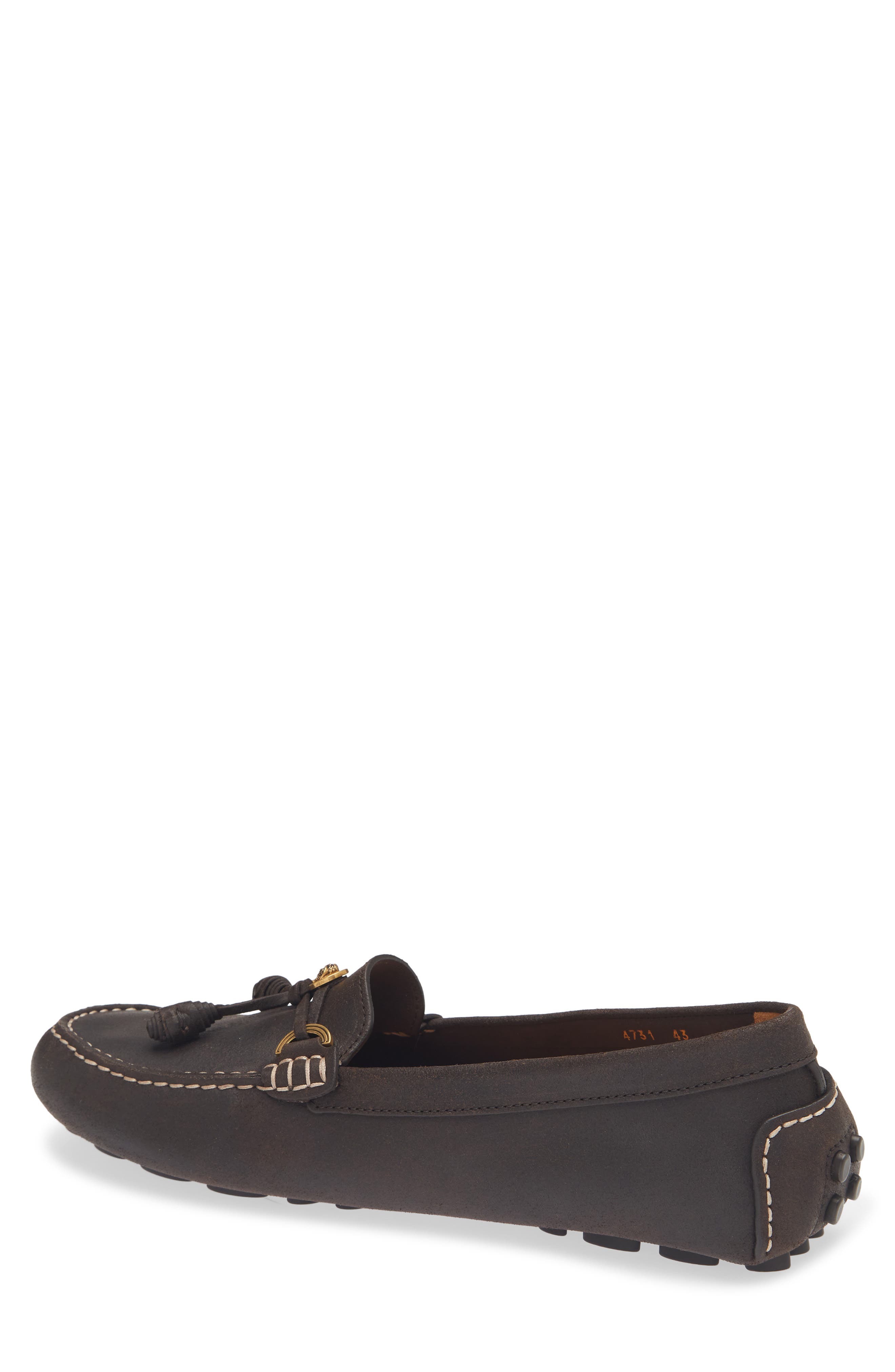 Nubuck Driving Loafer, Alternate, color, RADICA GOLD