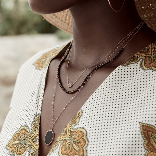 Ginette Ny Jumbo Ever Necklace In Gold