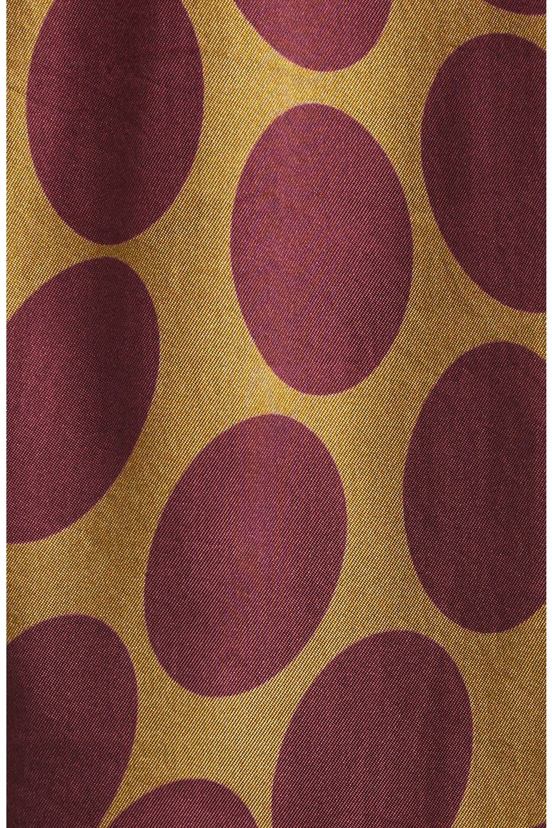 Chowy Fountain of Eggs Print Twill Button-Up Shirt, Alternate, color, CAMEL