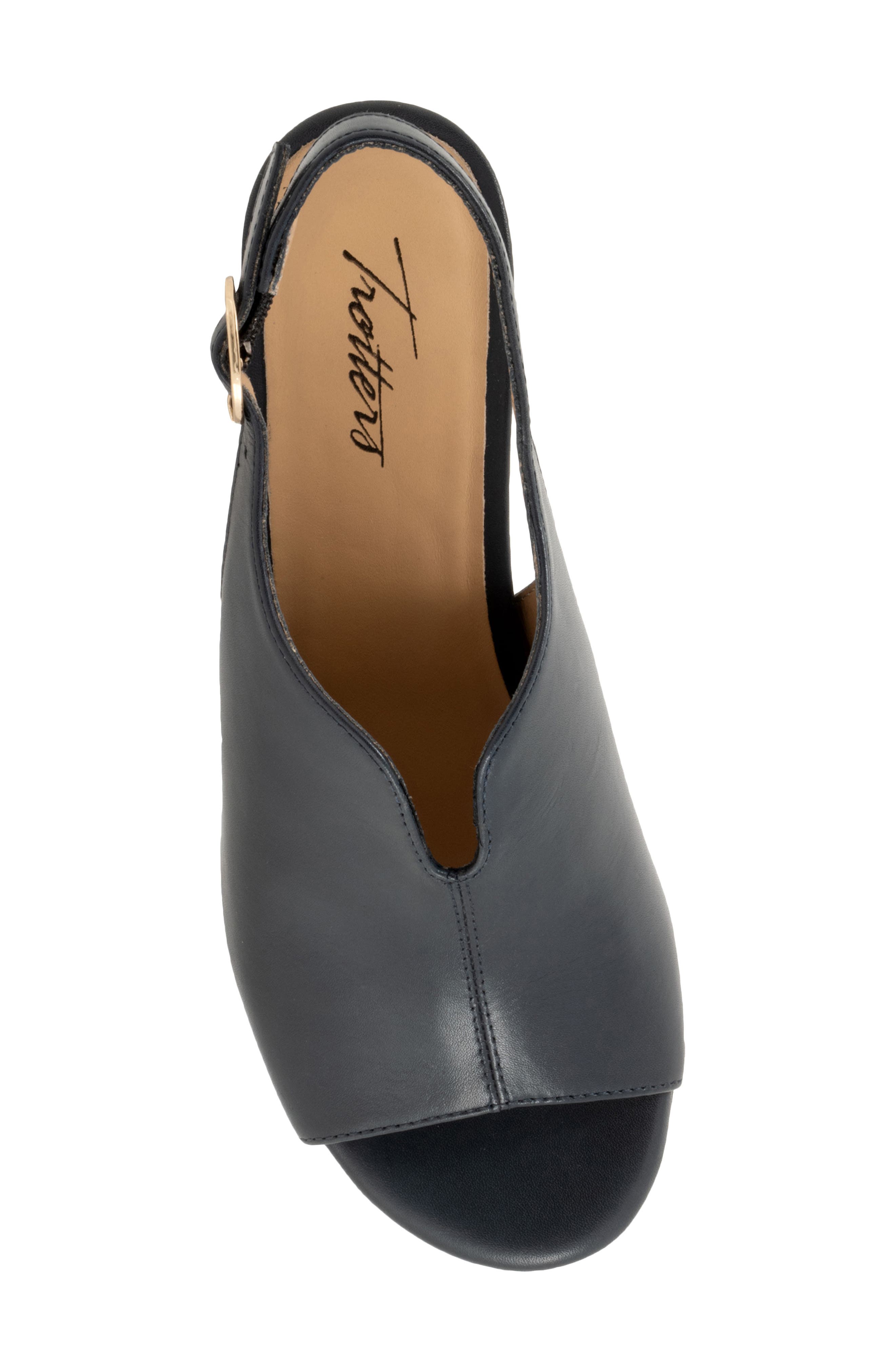 Norma Slingback Sandal, Alternate, color, NAVY
