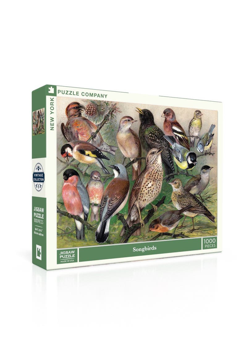 Songbirds 1000 Piece Puzzle, Alternate, color, No Color