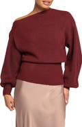 Petal & Pup Zinnia Off Shoulder Sweater