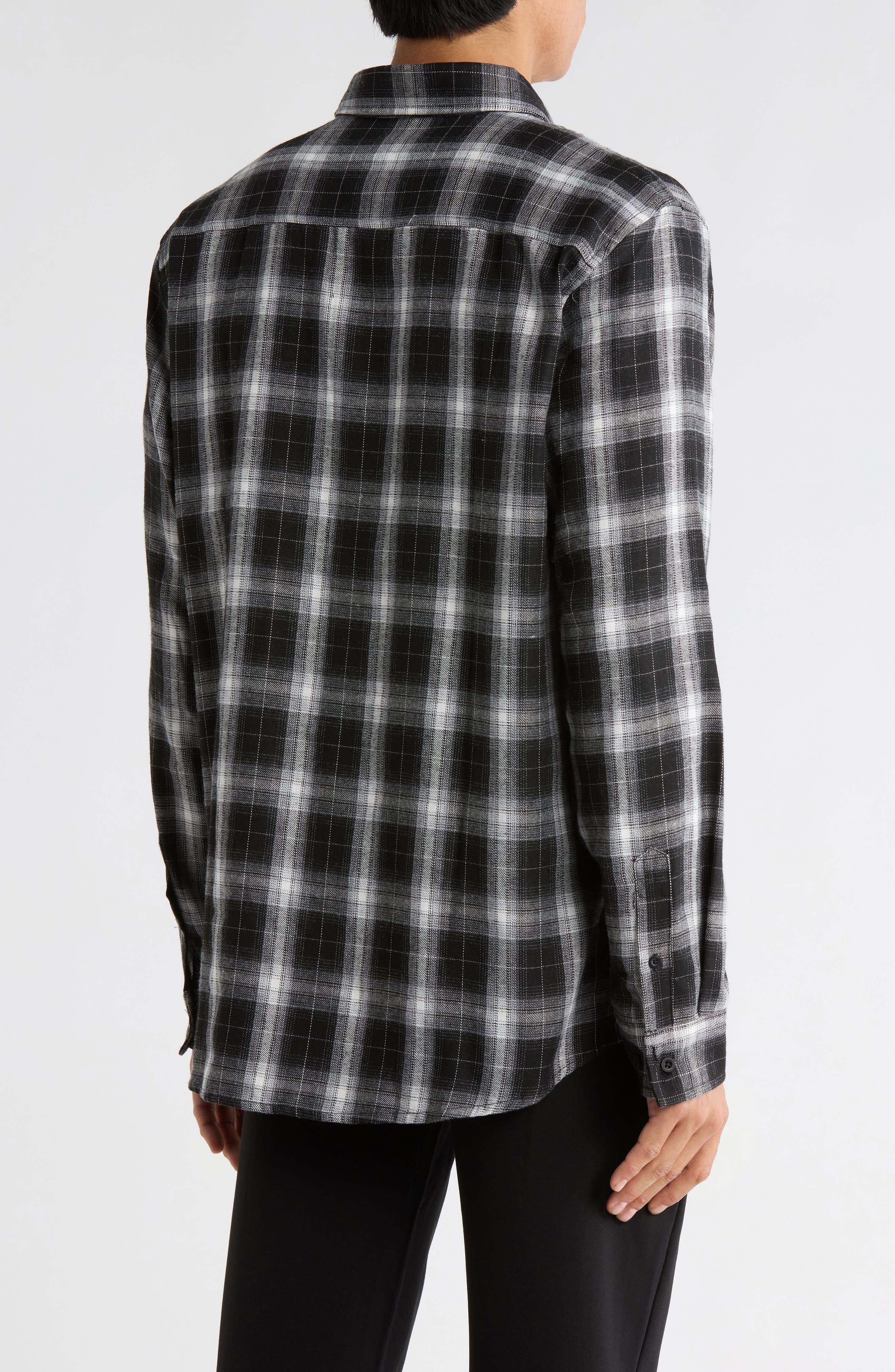 Perfect Plaid Flannel Work Shirt - image 2
