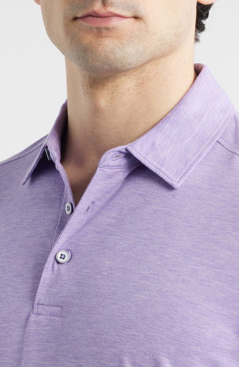 Johnston & Murphy XC Apex Performance Polo, Alternate, color, Violet Heather