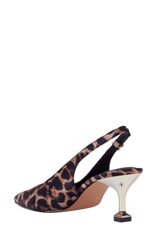 Katy Perry The Oceanview Pointed Toe Slingback Pump In Animal Print