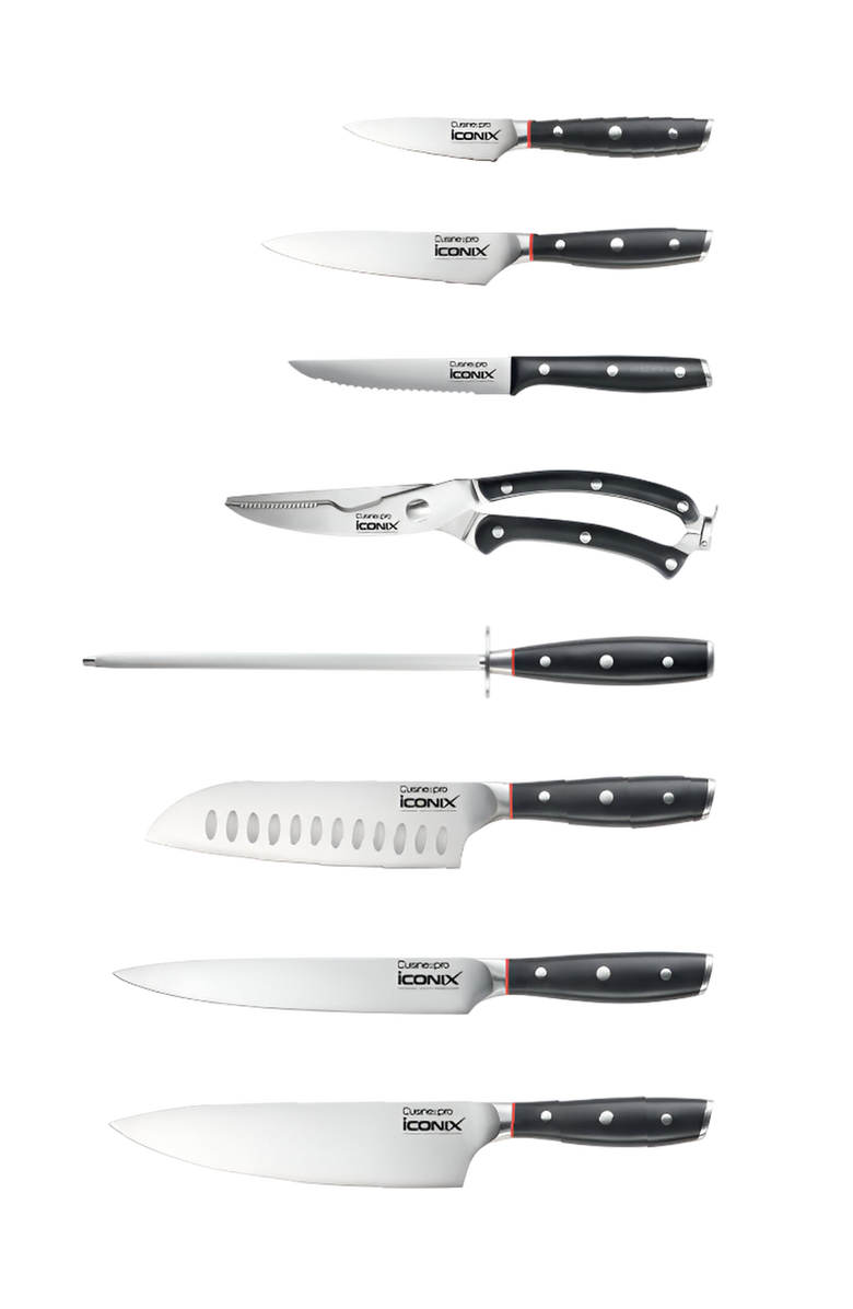 Cuisine::pro<sup>®</sup> iconiX<sup>®</sup> 14-Piece Fullen Knife Block, Alternate, color, Silver