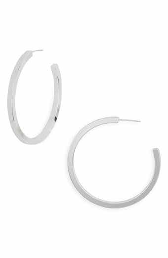 NORDSTROM RACK Demi Fine Square Edge Hoop Earrings