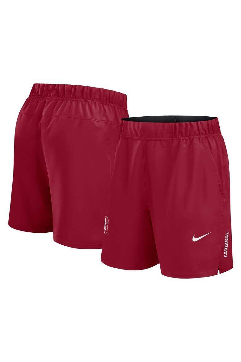 Men's Nike Cardinal Stanford Cardinal Primetime Woven Victory Performance Shorts, Main, color, Cardinal