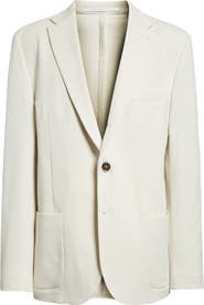 Eleventy Single Breasted Linen 
Cotton Sport Coat