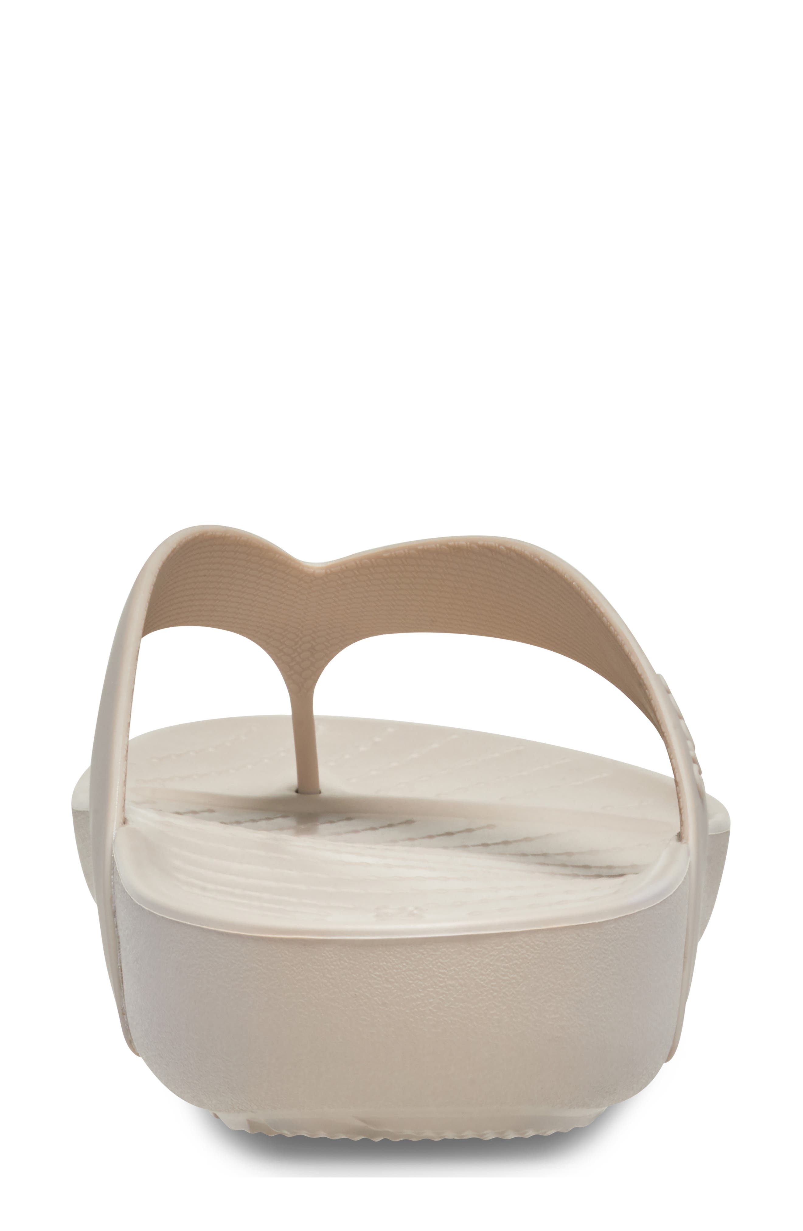 Splash Flip Flop, Alternate, color, LIGHT BROWN