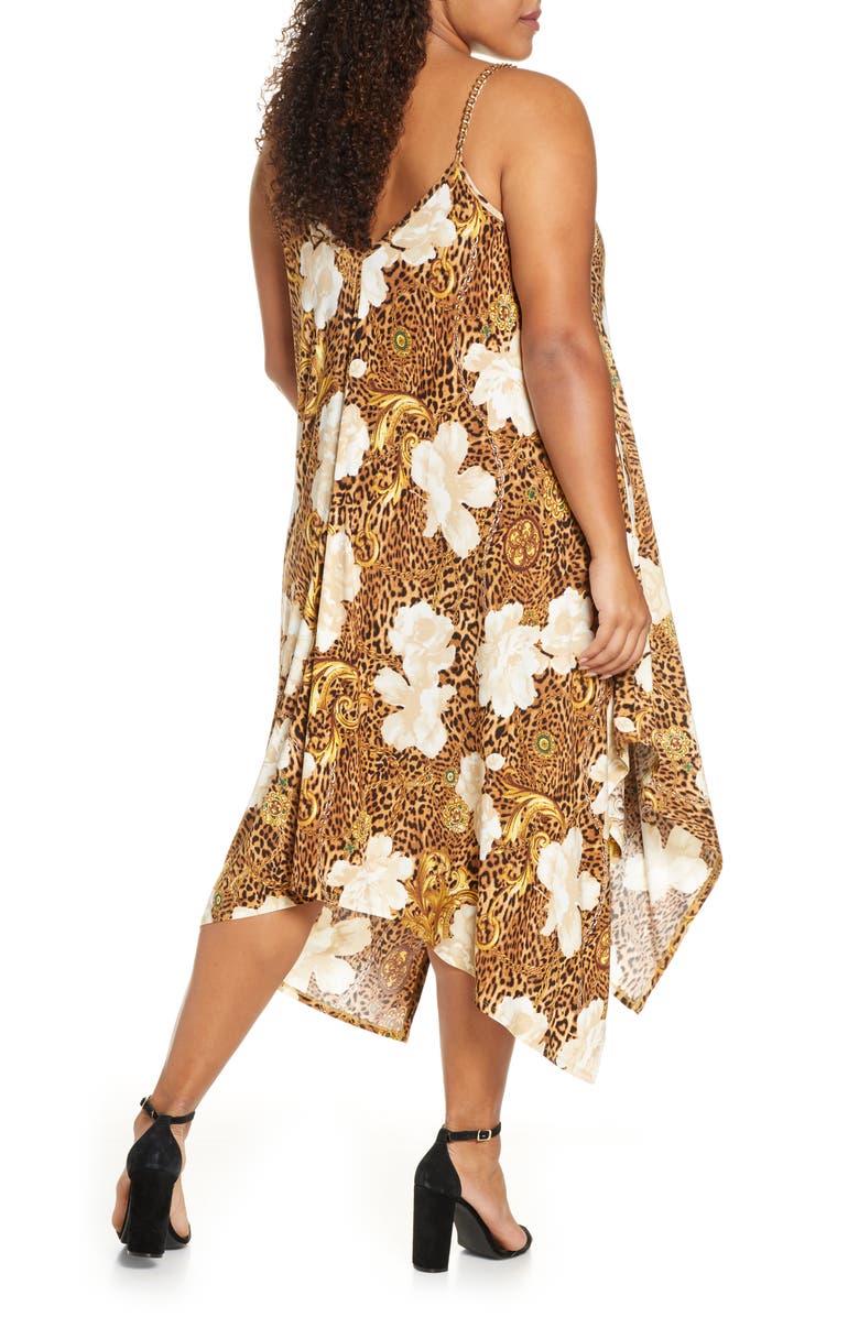 Coldesina Perfection Chain Strap Dress, Alternate, color, 