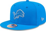 New Era Men's New Era Blue Detroit Lions 2026 Sideline 59FIFTY Fitted Hat