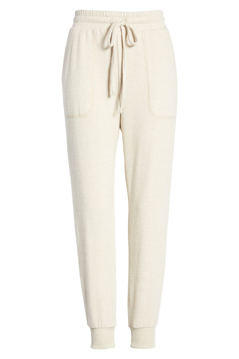 x Living in Yellow Skye Joggers (Nordstrom Exclusive), Alternate, color, TOASTED OATMEAL