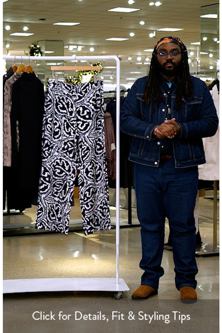 Indigo Leaf Wide Leg Pants video