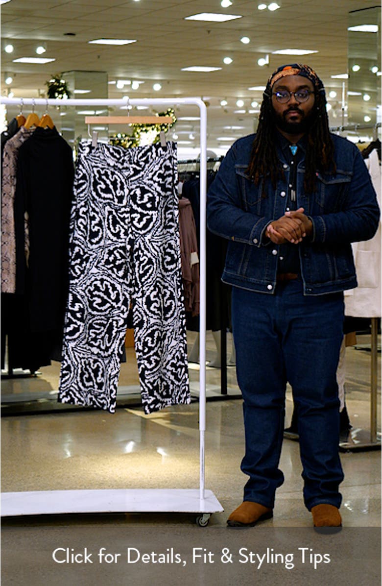 Indigo Leaf Wide Leg Pants, sales video thumbnail