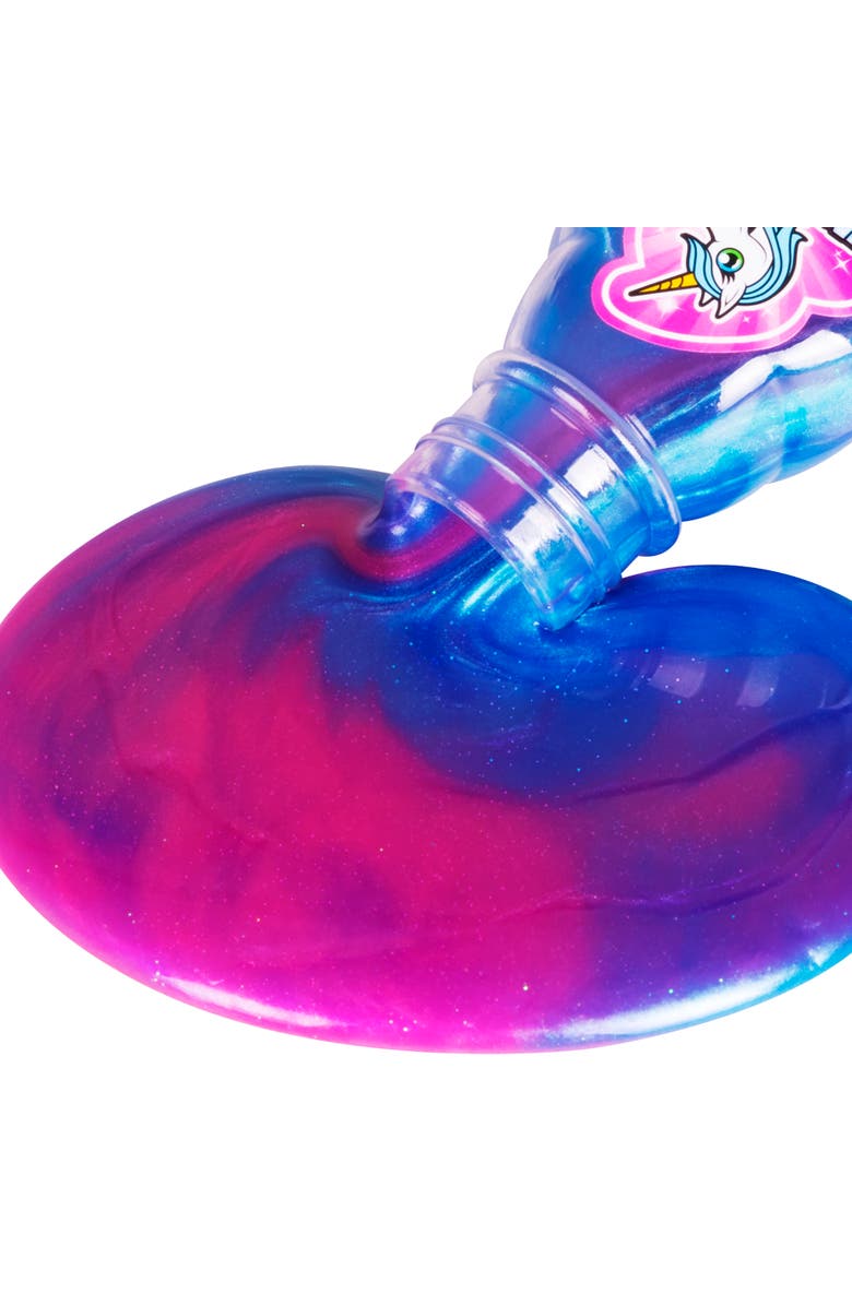 Super Cool Compounds Unicorn Poop Slime, Pack Of 3 5Oz Bottles, Alternate, color, Multicolored