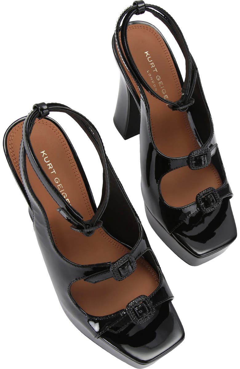 Kurt Geiger London Triple Buckle Platform Sandal, Alternate, color,