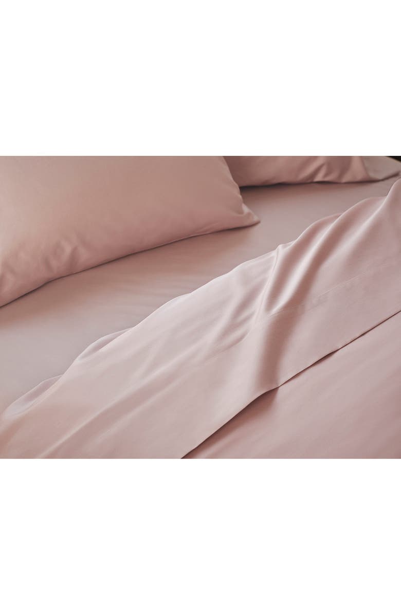 Coyuchi Classic Organic Cotton Sateen Pillowcases, Alternate, color, Mineral