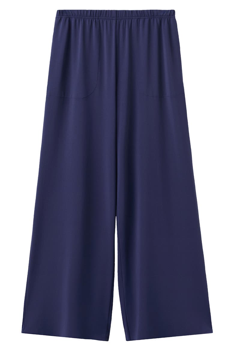 Flowy Straight Leg Pants, Alternate, color, BLUE