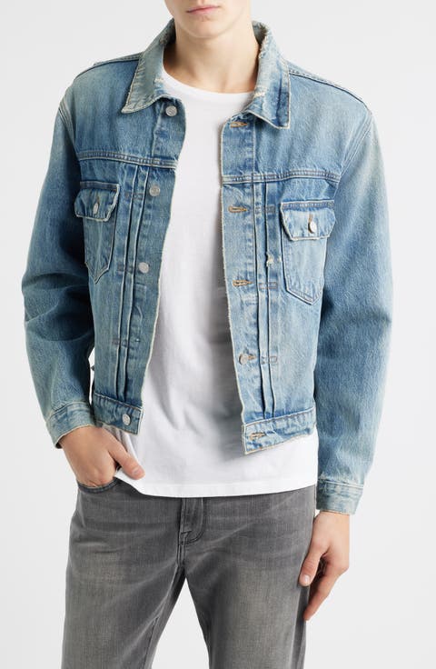 Distressed Denim Jacket