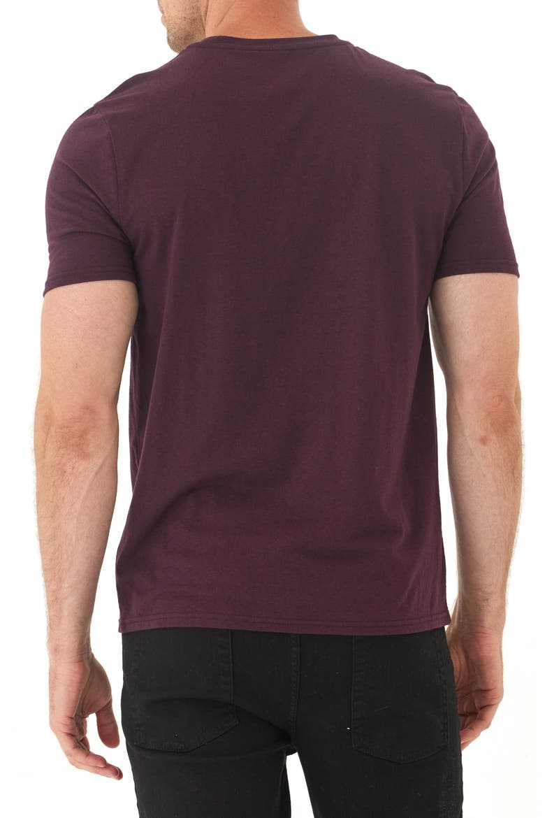 Slim Fit Crewneck T-Shirt, Alternate, color, ULTRA MAROON