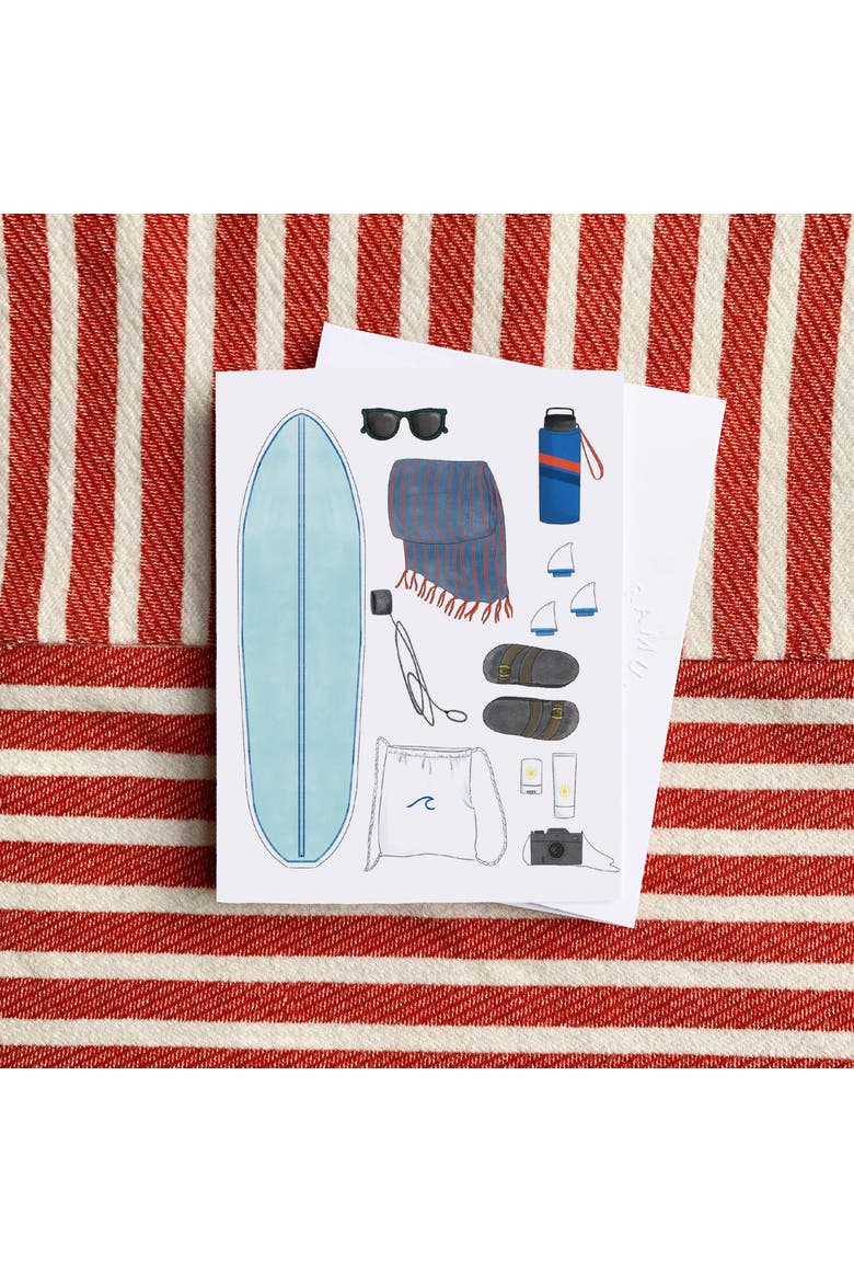 Everyday Greeting Card Pack (3ct) "Surf Weekender Society", Alternate, color, Multi-Pack