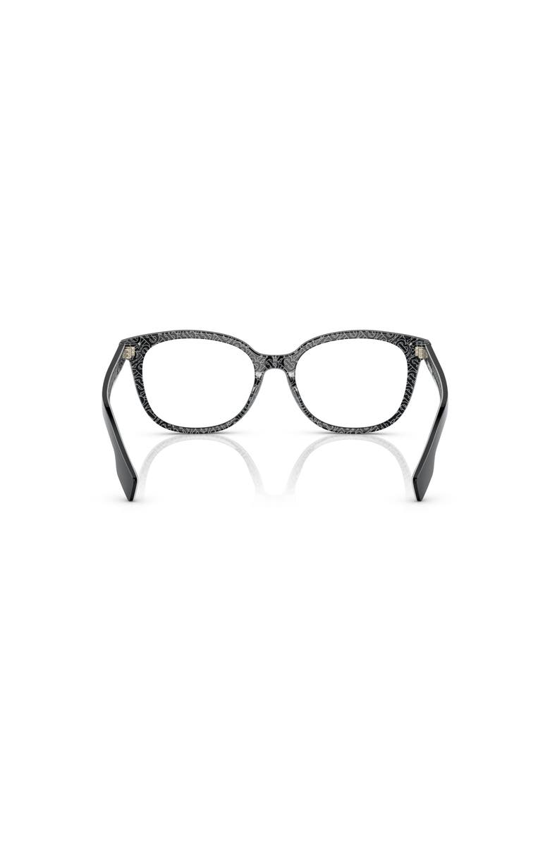 Burberry 51mm Square optical glasses, Alternate, color, Black